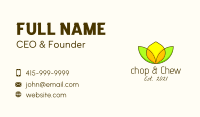 Minimalist Lemon Design Business Card Image Preview