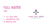 Psychology Therapy Flower Business Card Image Preview