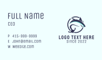 Wild Shark Anchor Maritime  Business Card Image Preview
