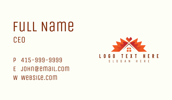 Urban House Factory Business Card Design Image Preview