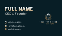 Upscale Royal Hotel Business Card Design