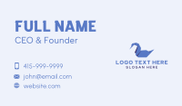 Blue Duck Origami  Business Card Preview