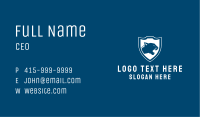 Blue Panther Shield Business Card Image Preview