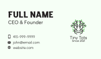 Natural Mangrove Tree  Business Card Image Preview