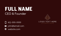 Luxe Premium Pyramid Business Card Image Preview