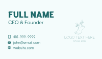 Green Feet Acupuncture  Business Card Preview