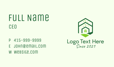 Church Real Estate  Business Card Image Preview