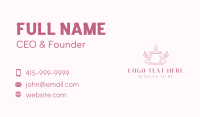 Candle Home Decor Business Card Design
