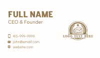 Gourmet Cheese Dining Business Card Design