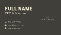 Elegant Premium Letter Business Card Design