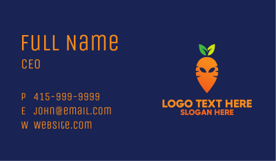 Alien Carrot Gaming Business Card
