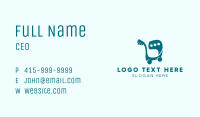 Shopping Cart Message  Business Card Image Preview