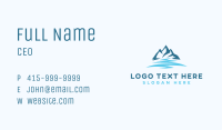 Snow Mountain River Business Card Image Preview