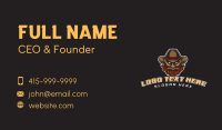 Western Cowboy Gaming Business Card Image Preview