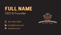 Western Cowboy Gaming Business Card Image Preview