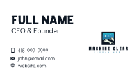 Mountain Night Hike Business Card Image Preview