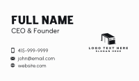 Building Warehouse Inventory Business Card Design