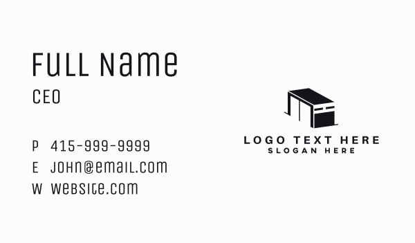 Building Warehouse Inventory Business Card Design Image Preview