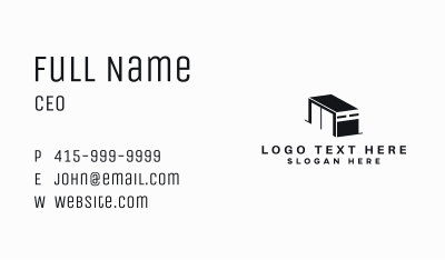 Building Warehouse Inventory Business Card Image Preview