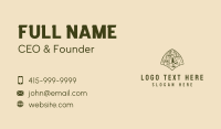 Minimalist Desert Camping  Business Card Preview