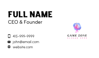 Performer Ballerina Girl Business Card Image Preview