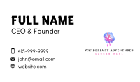 Performer Ballerina Girl Business Card Image Preview