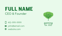 Tree Plant Park  Business Card Image Preview