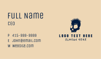 Punk Skull Rock Band Business Card Image Preview