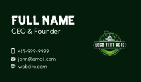 Lawn Gardening Mower Business Card Image Preview