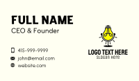 Lightbulb Creative Podcast Business Card Image Preview