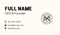 Hammer Tools Nail Business Card Image Preview