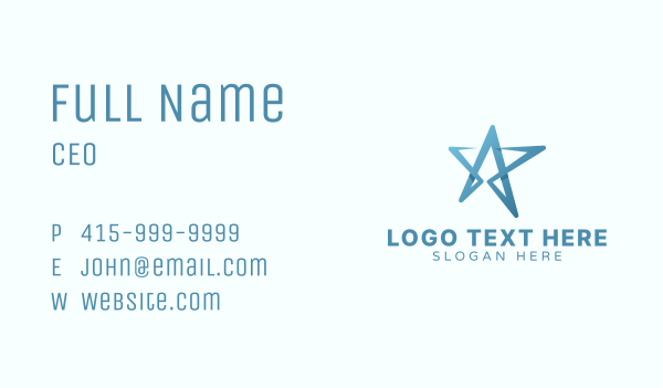 Business Company Star Business Card Design Image Preview