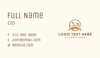 Woodwork Carpentry Emblem  Business Card Image Preview