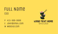 Japanese Sushi Cartoon Business Card Image Preview