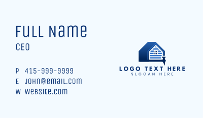 House Hammer Repair Business Card Image Preview