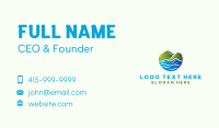 Island Hill Landscape Business Card Image Preview