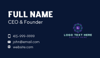 Cyber Technology Digital Business Card Design