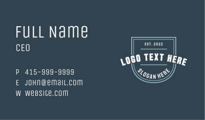 Generic Enterprise Firm Business Card Image Preview