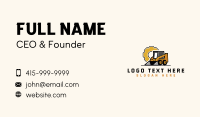 Skid Steer Machinery Business Card Preview