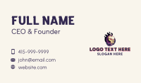 Demon Skull Gaming Business Card Image Preview