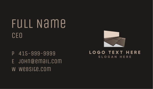 Pavement Flooring Tile  Business Card Design Image Preview