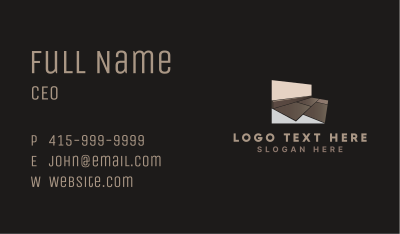 Pavement Flooring Tile  Business Card Image Preview