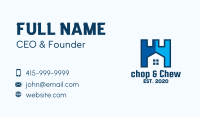 Blue Turret Home Property Business Card Image Preview