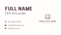 Stylish Luxury Florist Business Card Image Preview