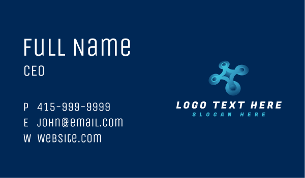 Drone Aerial Spinner Business Card Design Image Preview