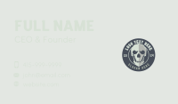 Skull Army Weapon Business Card Preview