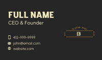 Retro Hipster Business Business Card Image Preview