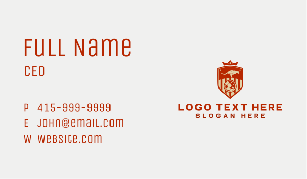 Soccer Football Sports Business Card Design Image Preview
