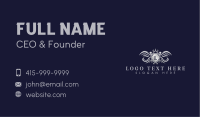 Crown Luxury Shield Business Card Image Preview