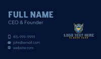 Cyber Robot Gaming Business Card Image Preview